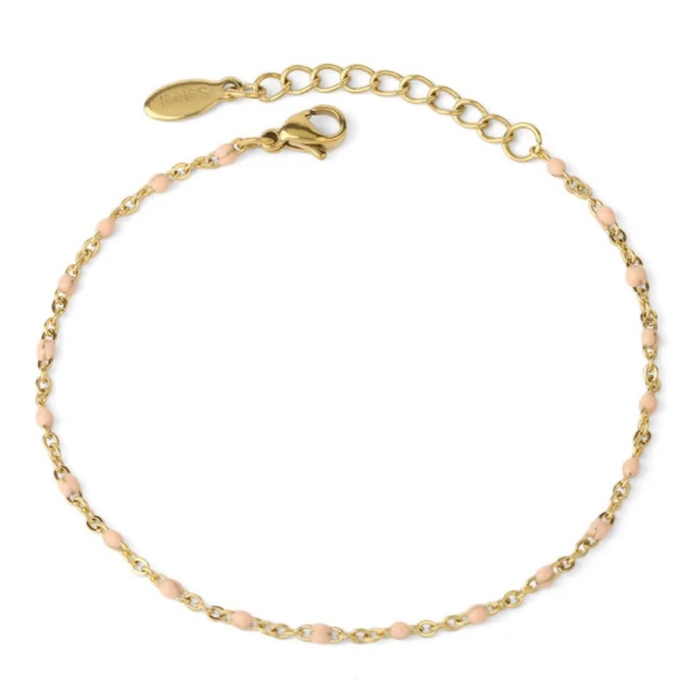 Elegant Multicolor Chain Bracelet - Picture 2 of 6